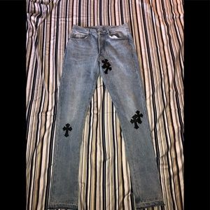 Chrome Hearts x Levis Patch Denim